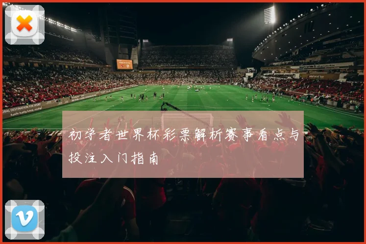 初学者世界杯彩票解析赛事看点与投注入门指南